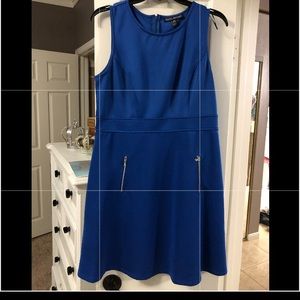 Royal blue dress